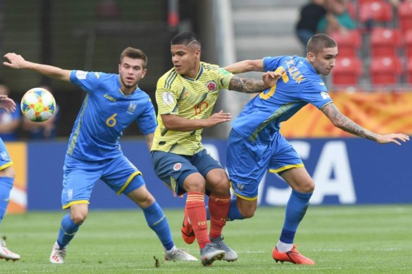 Ucrania derrota a Colombia y se clasifica a semifinales del Mundial Sub-20