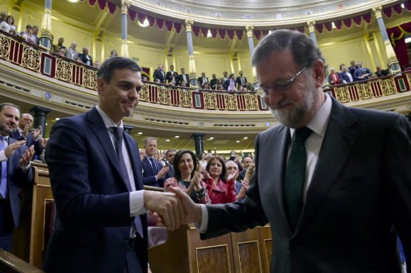 Destituyen a Mariano Rajoy, Pedro Sánchez nuevo presidente de España