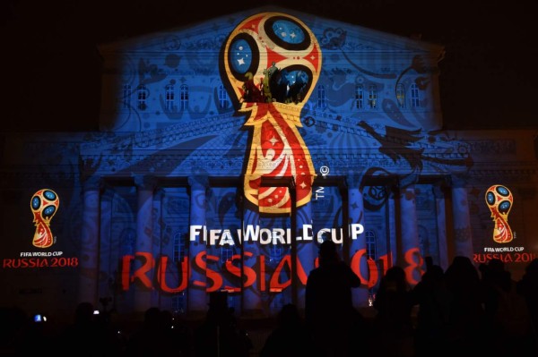 Rusia presenta el logo de su Mundial desde el espacio