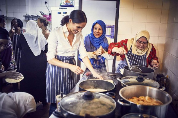Meghan Markle publica libro de cocina para las víctimas de Grenfell