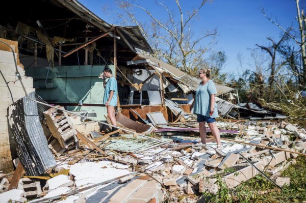 Huracán Michael deja seis muertos en Florida y Georgia