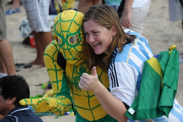 Fotos: Así vivieron la inauguración del Mundial Brasil 2014
