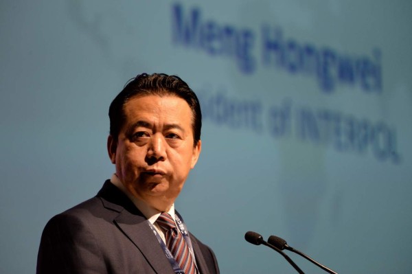 Interpol pide oficialmente a China que aclare la situación de su jefe Meng Hongwei