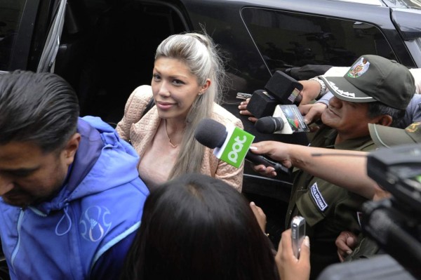 A prisión preventiva de expareja de Evo Morales por supuesta corrupción