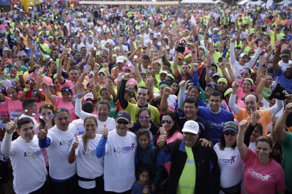 Miles de capitalinos se suman a la jornada 32 de 'Honduras Actívate'