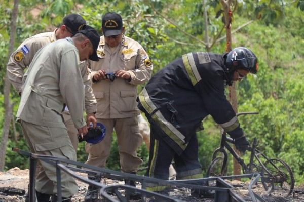 Dos niños mueren al incendiarse su casa en Villanueva, Cortés
