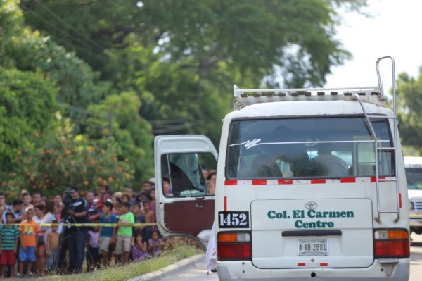 Matan a conductor de bus rapidito en San Pedro Sula
