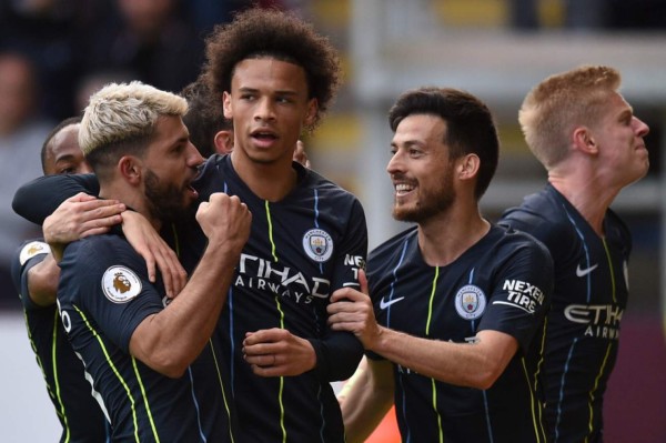 Manchester City venció con lo justo al Burnley y acaricia el título de Premier League
