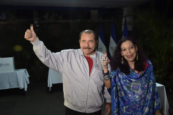Daniel Ortega obtiene 71,3% de los votos en resultados parciales en Nicaragua