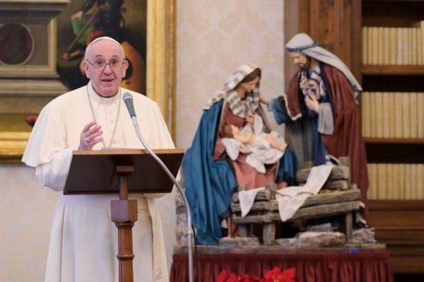 El Papa reaparece y afirma que el 2021 será un buen año