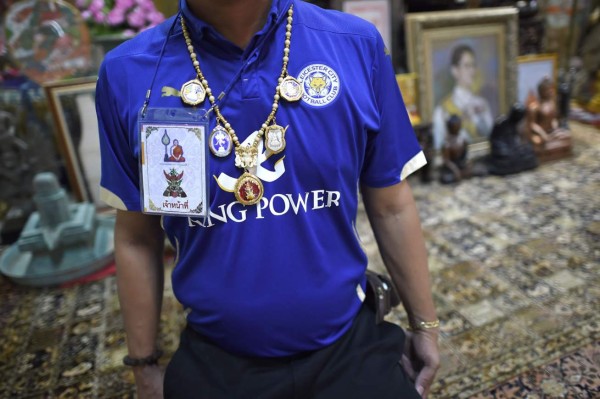 Una bendición budista, el arma secreta del éxito del Leicester