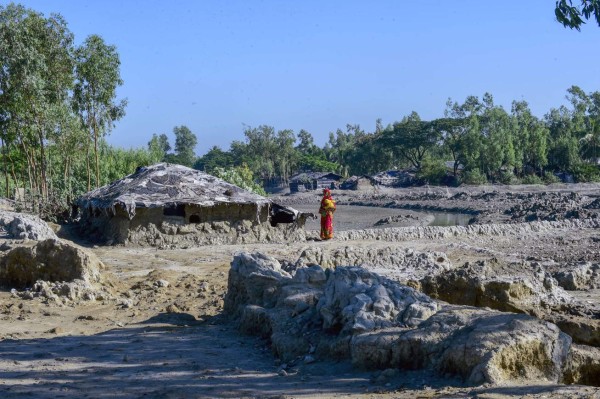 La batalla perdida de una isla ante la subida de las aguas