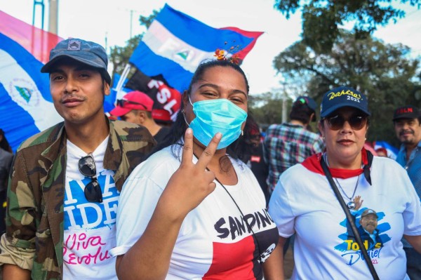 Nicaragua desafía al coronavirus con una marcha multitudinaria