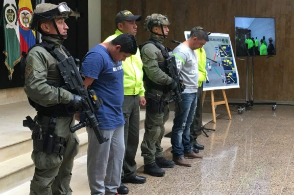 Desarticulan banda en Colombia que traficaba droga por Honduras
