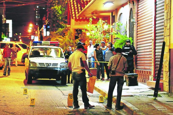 Matan a tres taxistas en el barrio El Centro de San Pedro Sula