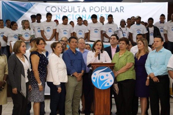 El 96.3% de nacionalistas apoyan reelección de JOH