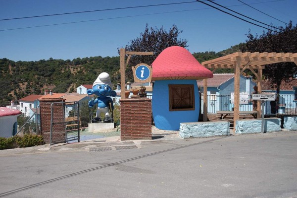 Júzcar, el pueblo pitufo en España