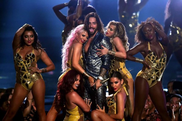 Maluma elevó la temperatura en los MTV Video Music Awards 2018