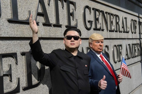 El primer encuentro entre 'Trump y Kim Jong Un'