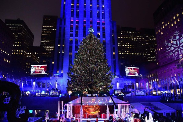 Nueva York vive la Navidad con el encendido del Rockefeller