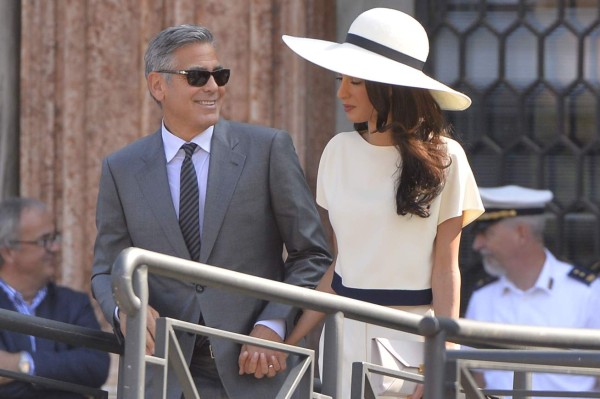 George Clooney y Amal Alamuddin ya están legalmente casados