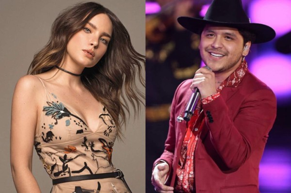 Belinda se tatúa las iniciales de Christian Nodal