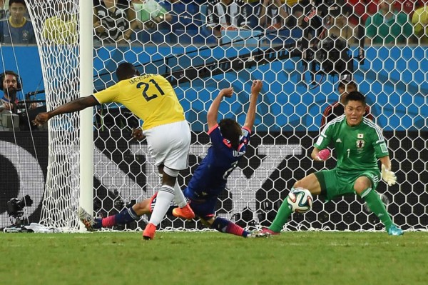 Colombia golea a Japón y llegará a octavos con un paso impecable