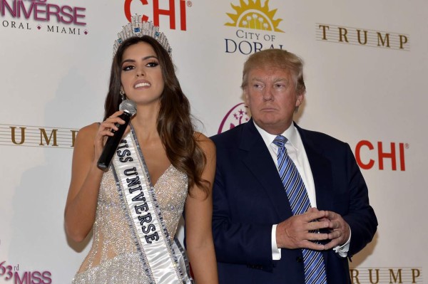 Donald Trump llama 'hipócrita' a Miss Universo, Paulina Vega