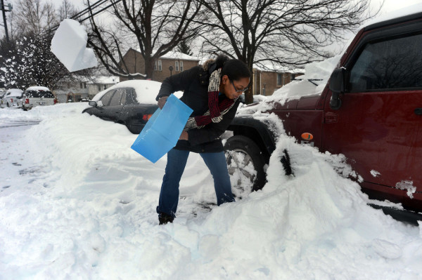 La nieve paraliza el este de EUA y amenaza el nordeste