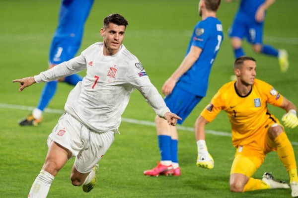 Grecia, próximo rival de Honduras, amarga a España en el inicio de las eliminatorias europeas