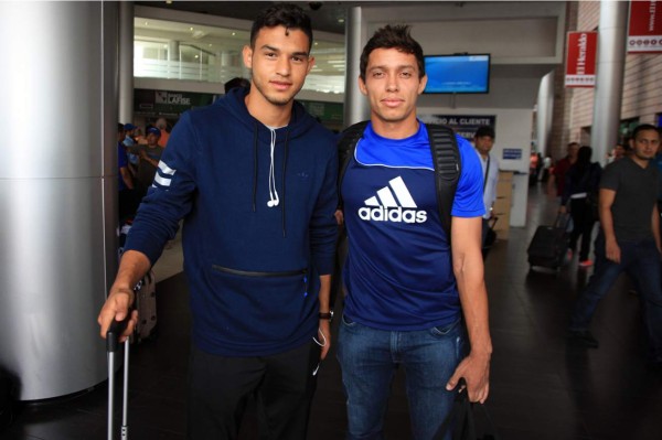 Legionarios de la Sub-23 de Honduras llegan al país