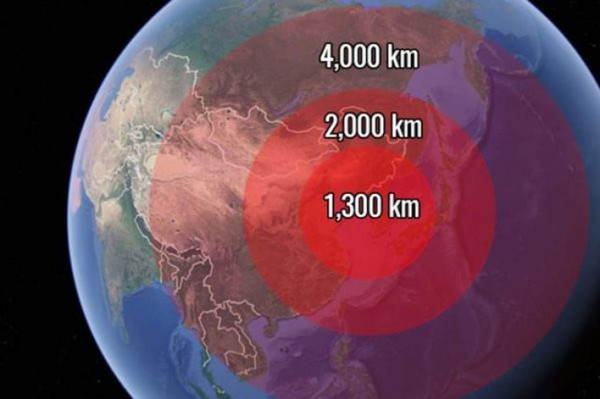 Mapas muestran países en riesgo por misiles norcoreanos