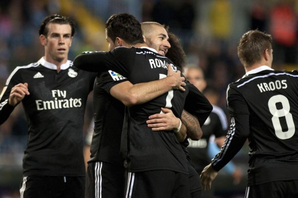 Un Real Madrid de récord refuerza el liderato a costa de Málaga