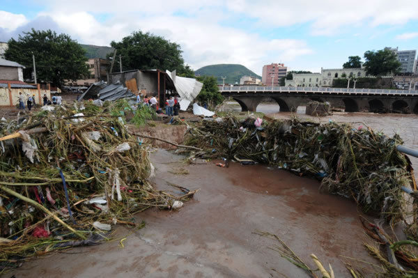 Honduras: Tegucigalpa, un día después de Agatha