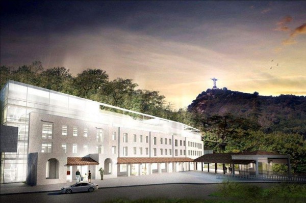 Centro turístico a los pies del Cristo Redentor