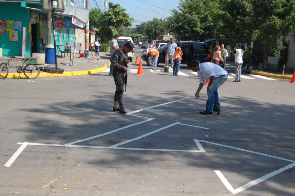 Continúa la señalización en el barrio Cabañas