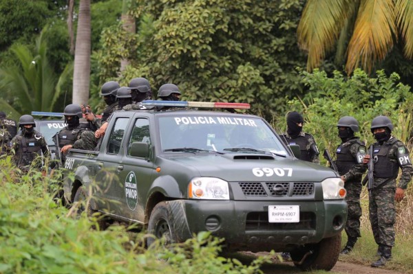 Fusina realiza seis allanamientos en La Lima, Cortés