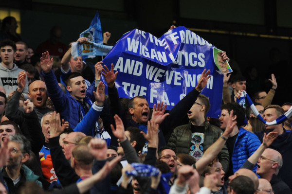 El Wigan repite hazaña y elimina al Manchester City de la FA Cup