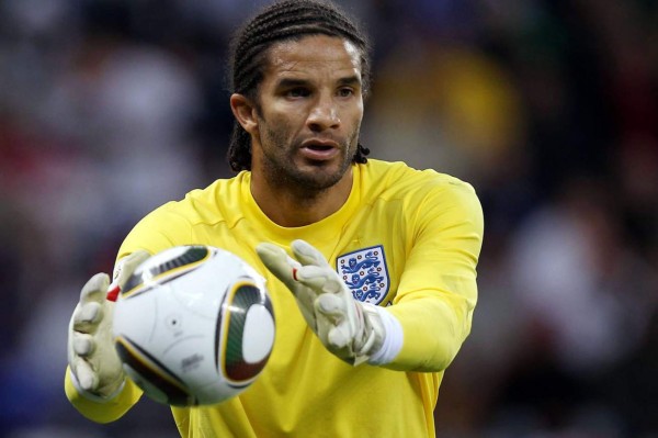 David James, el portero en la ruina que ahora subasta camisetas