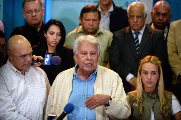 Felipe González se reunió con la oposición venezolana