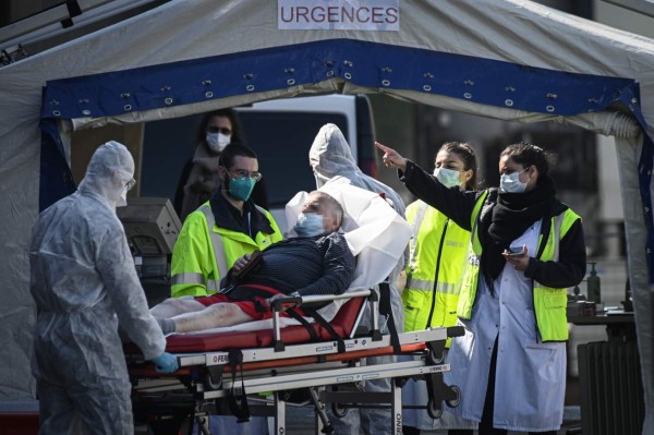Francia supera los 4,000 muertos por coronavirus, 509 en un día