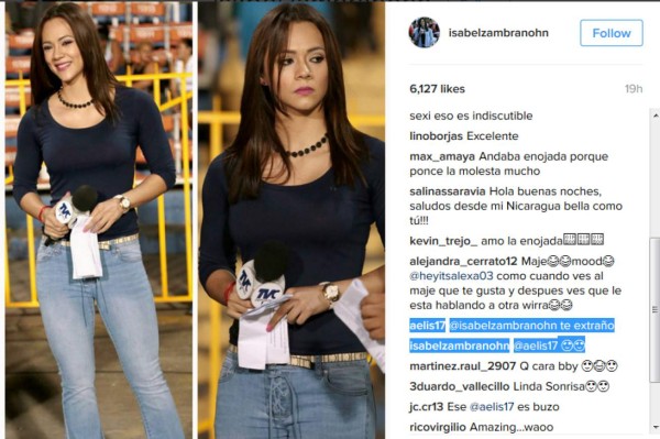 Isabel Zambrano y Alberth Elis coquetean en redes sociales