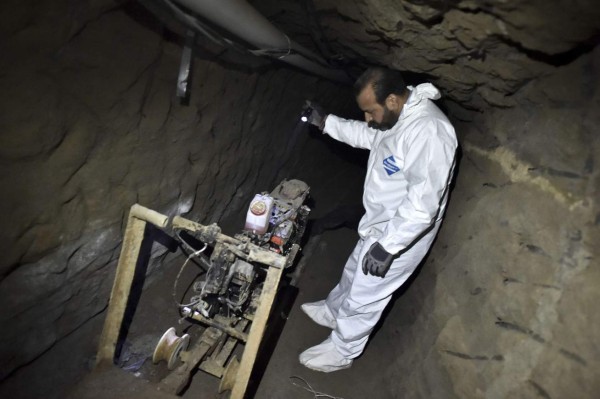 Pájaros y ropa nueva: lo último del túnel del 'Chapo'