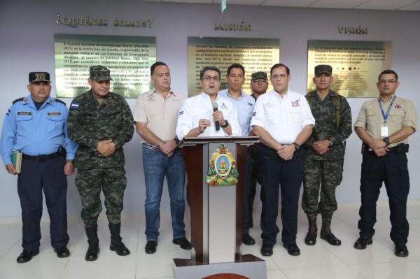 Presidente anuncia que se ampliará capacidad del 911 en San Pedro Sula