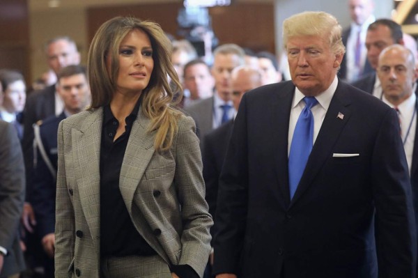 Melania se desvincula de acusaciones de traición a Trump
