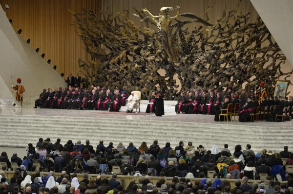Francisco instó a los obispos a velar por la seguridad de los menores