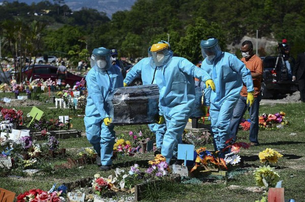 Honduras rebasó en junio la barrera de los 7 mil muertos por covid