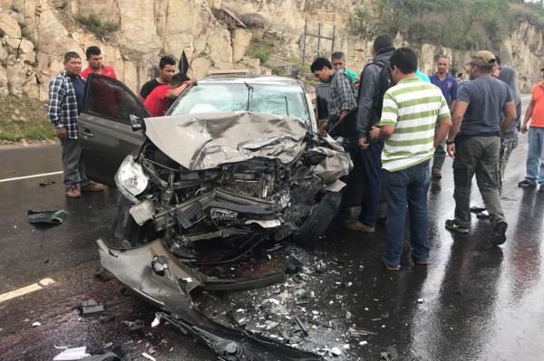 Varios heridos deja accidente vial en el Zambrano
