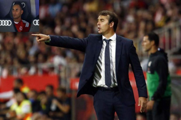 Entrenador del Real Madrid explicó la razón por la que mandó a la banca a Keylor