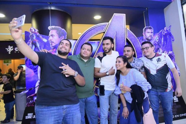 Locura en cines hondureños para ver Avengers Endgame